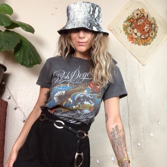 SALE 🚨 Snakeskin Reversible Cotton Bucket Hat - Picture 7 of 7